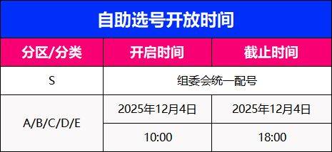 2025深圳南山半程馬拉松怎么自助選擇參賽號(hào)碼