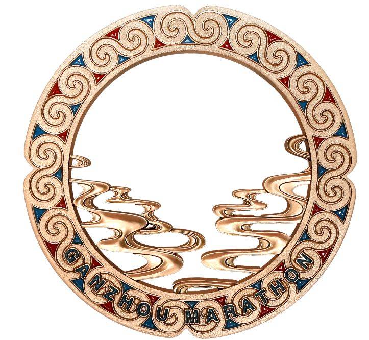 2025贛州馬拉松獎牌長什么樣？（獎牌圖案+設計思路）