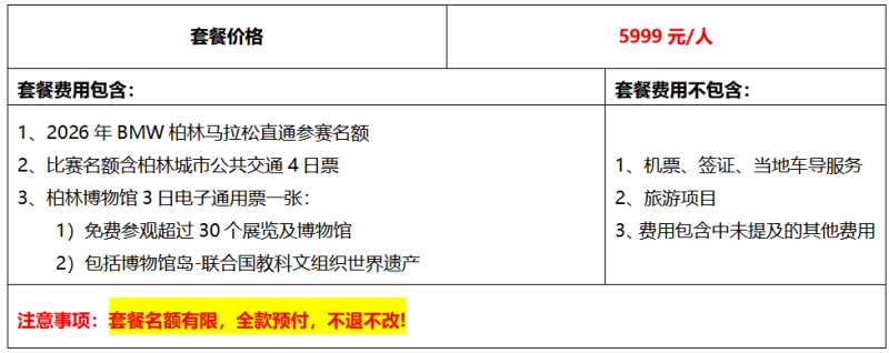 2026年柏林馬拉松(賽事規(guī)程)（8）