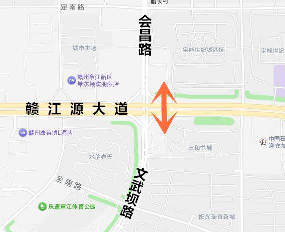 2025贛州馬拉松賽事期間群眾穿越點設置（5）