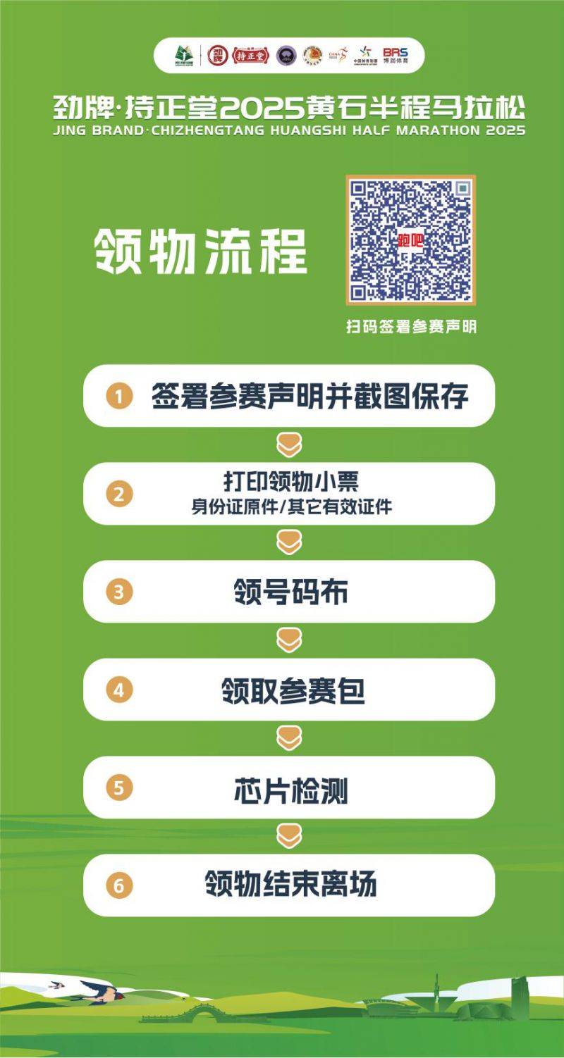 2025黃石半程馬拉松領物須知（領取時間+地點+材料+物品清單）（2）
