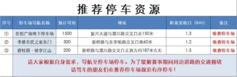 2026孝感馬拉松比賽接駁指南（賽前+賽后）（11）