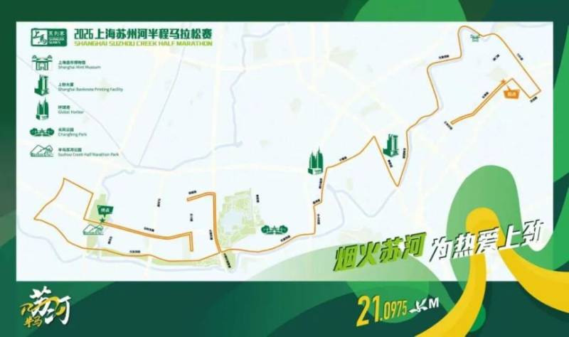 2026上海蘇州河半程馬拉松交通管制公告