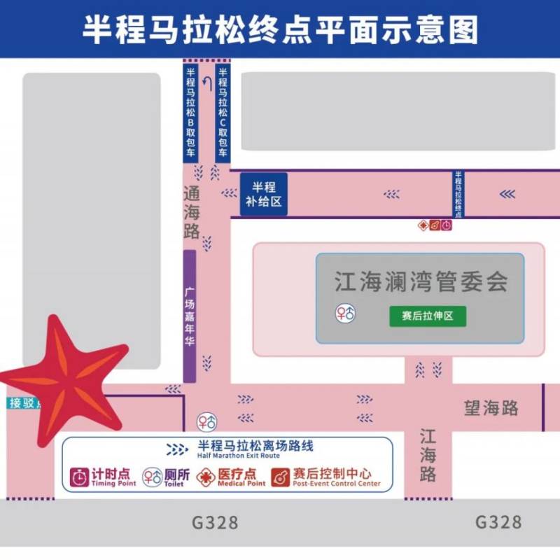 2026啟東馬拉松暨第二屆張謇馬拉松賽后接駁車在哪里？