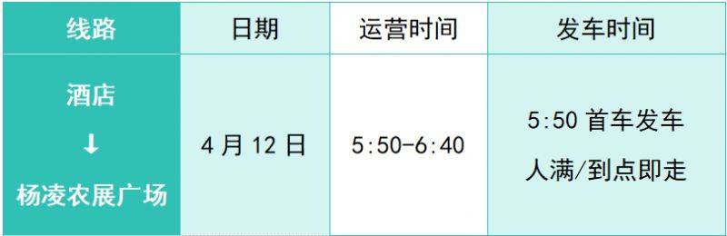 2026楊凌馬拉松交通接駁攻略（時間+地點）（6）