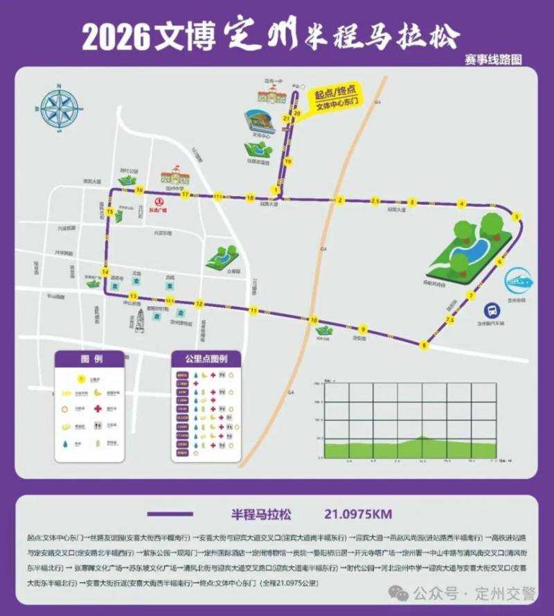 2026定州半程馬拉松比賽期間對部分道路采取臨時(shí)交通管制通告
